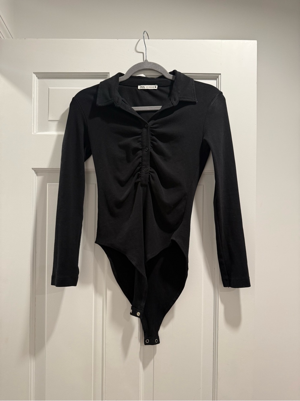Zara Black Bodysuit Small